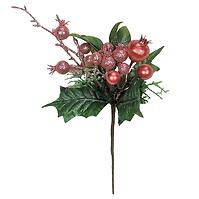 Vianočná dekoračná vetvička 22 cm 443096