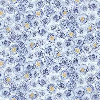 Gumený obrus Dahlia Azure 387-0546 140 cm x 20 m. Tovar na mieru.