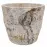 Cementový Kvetináč YS46761a 14.2x14.2x11 cm