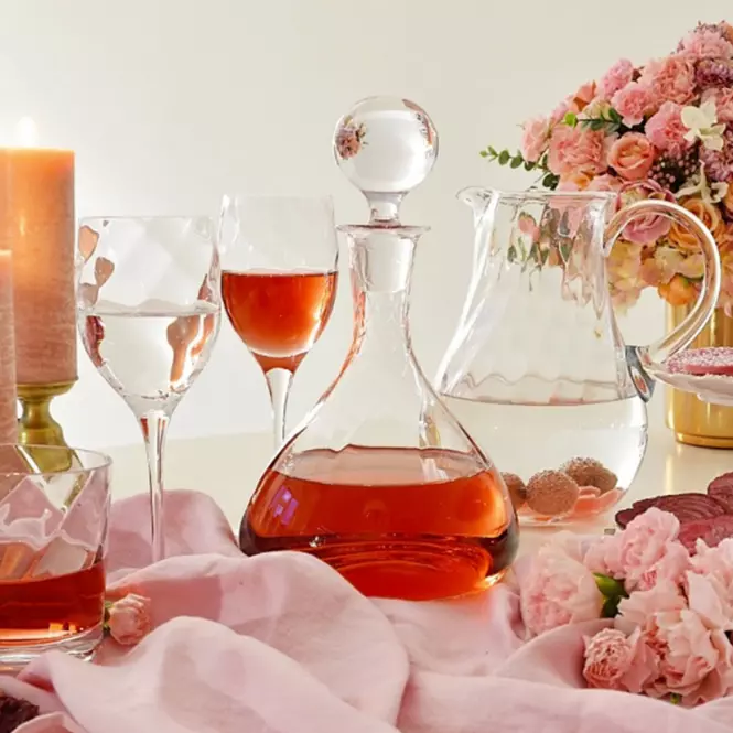 Pohár na víno biele Romance Krosno 270 ml 6 ks
