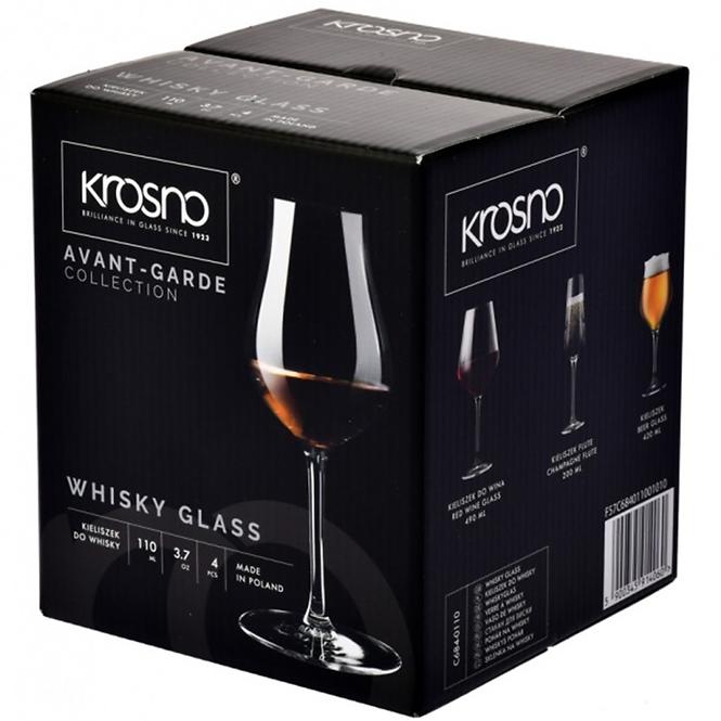 Pohár na degustáciu whisky Avant-Garde Krosno 4 ks