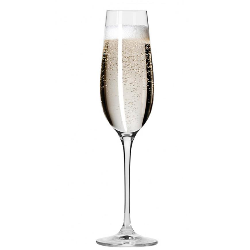 Pohár na šampanské Harmony Krosno 180 ml 6 ks