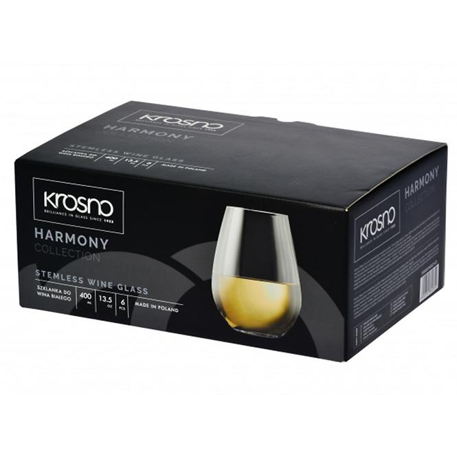 Pohár na víno Harmony Krosno 500 ml 6 ks