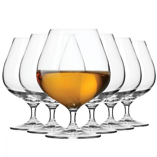 Pohár na koňak Harmony Krosno 550 ml 6 ks