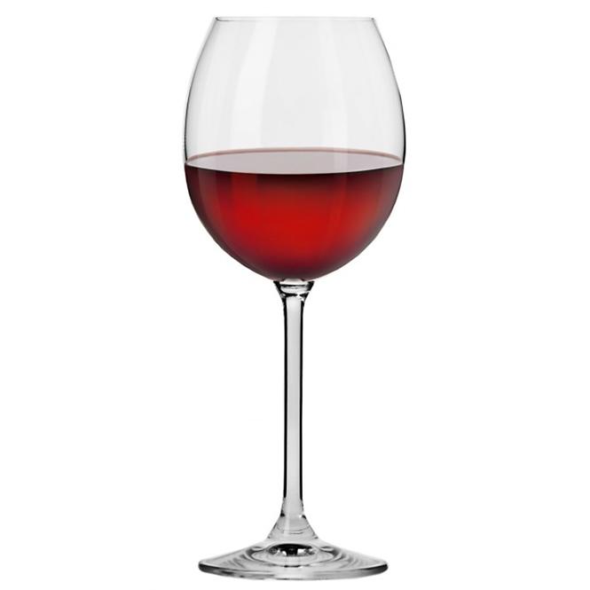 Pohár na víno červené Venezia Krosno 350 ml 6 ks