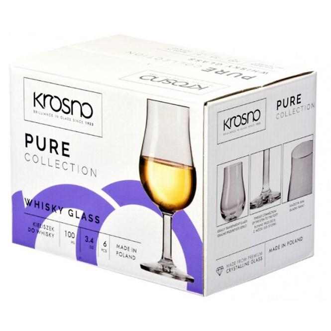 Pohár na whisky Pure Krosno 100 ml 6 ks