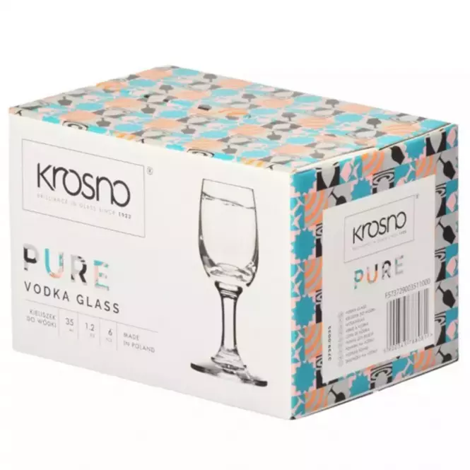 Pohár na vodku Pure Krosno 35 ml 6 ks