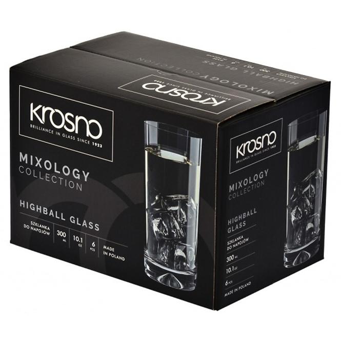 Pohár na nápoje Mixology Krosno 300 ml 6 ks