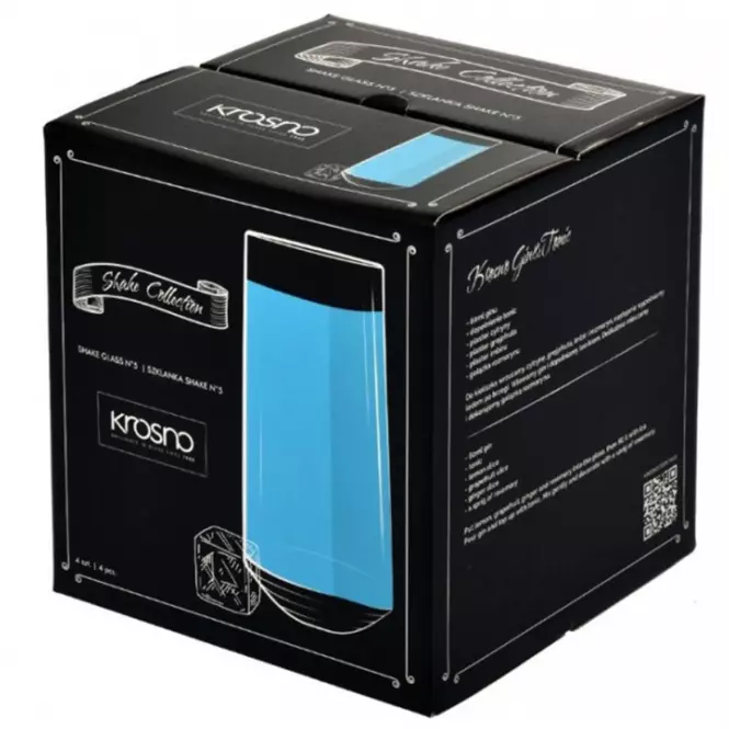 Pohár Shake Krosno 380 ml 4 ks
