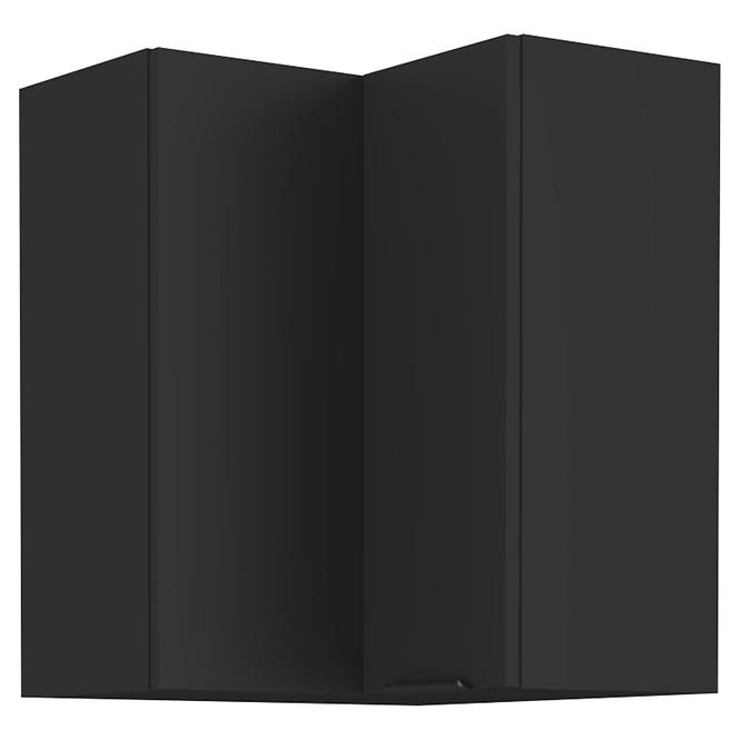 Kuchynská skrinka Siena čierna mat 60x60 Gn-72 1f (90°)