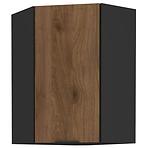 Kuchynská skrinka Monza orech okapi 60x60 Gn-90 1f (45°)