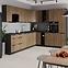 Kuchynská skrinka Monza orech okapi 60x60 Gn-72 1f (90°),4