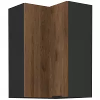 Kuchynská skrinka Monza orech okapi 60x60 Gn-90 1f (90°)