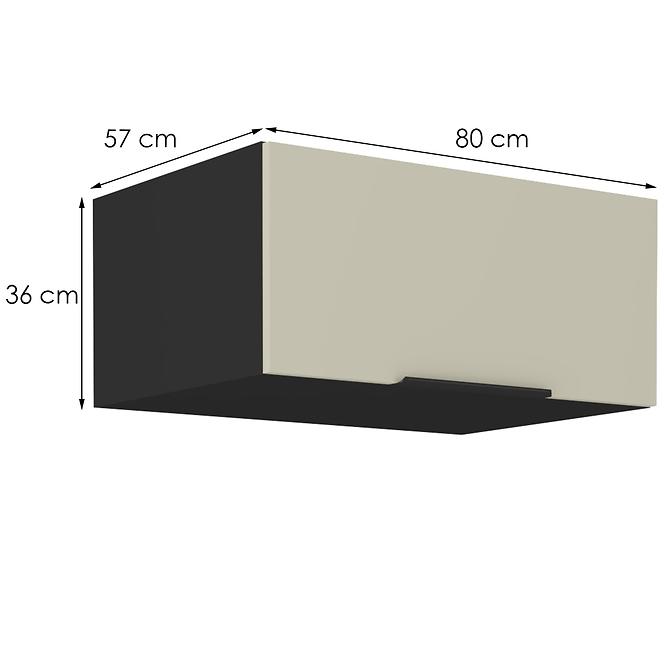 Kuchynská skrinka Arona cashmere 80 Nagu-36 1f