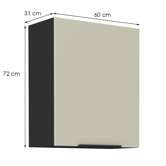 Kuchynská skrinka Arona cashmere 60g-72 1f