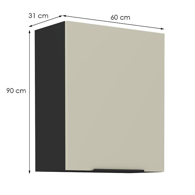 Kuchynská skrinka Arona cashmere 60g-90 1f