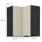 Kuchynská skrinka Arona cashmere 60x60 Gn-72 1f (90°),2