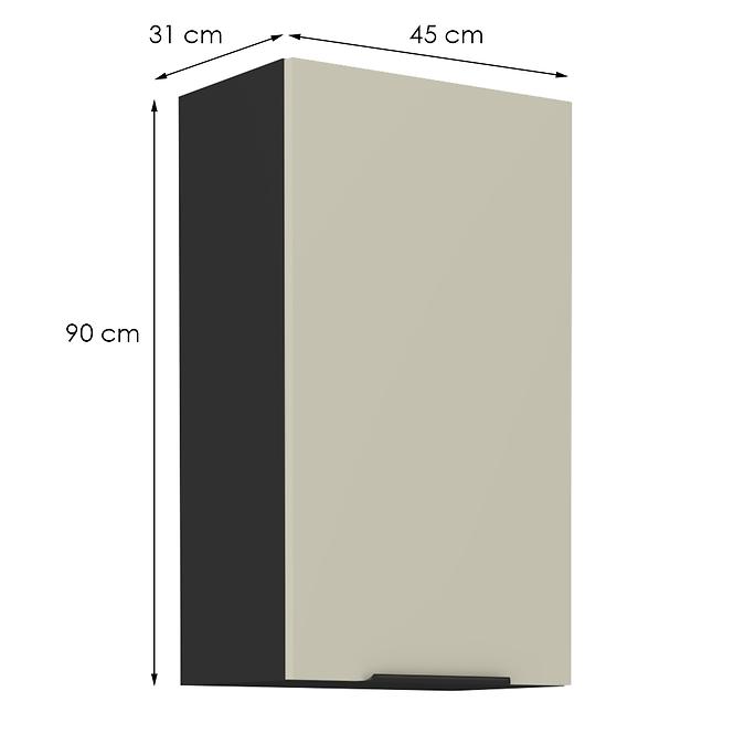 Kuchynská skrinka Arona cashmere 45g-90 1f