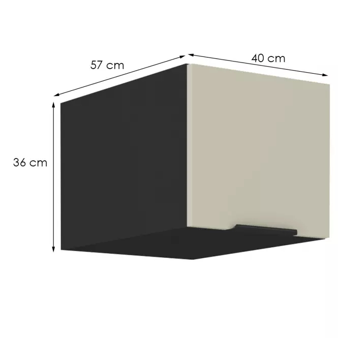 Kuchynská skrinka Arona cashmere 40 Nagu-36 1f,2
