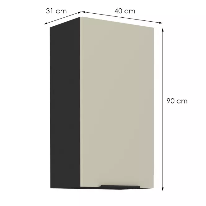 Kuchynská skrinka Arona cashmere 40g-90 1f