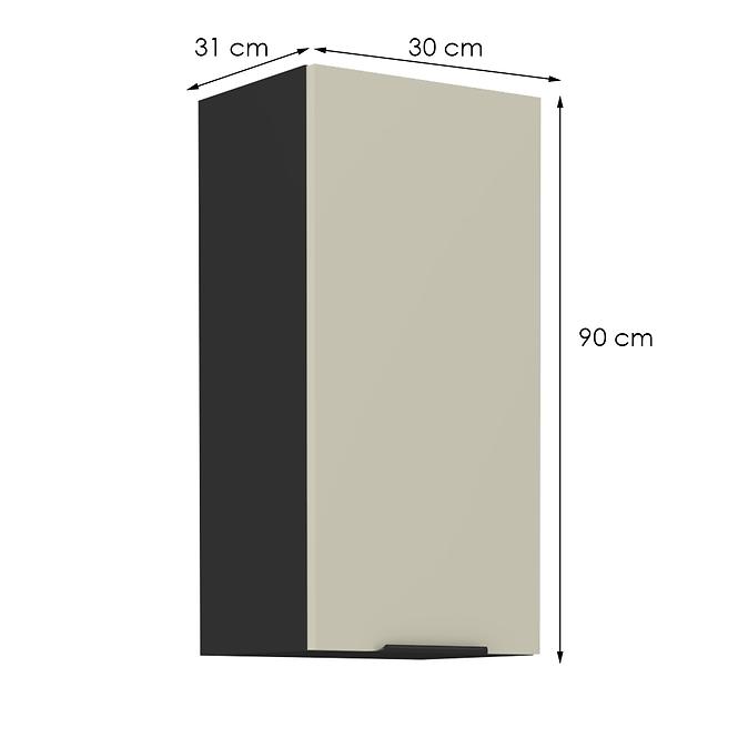 Kuchynská skrinka Arona cashmere 30g-90 1f