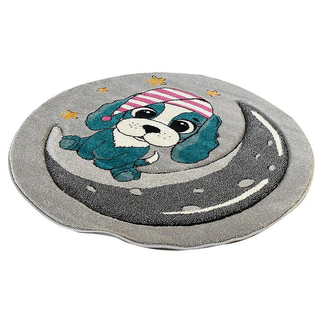Koberec Pastel Kids 1.2/1.2 A6SRS sivá