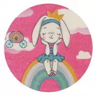 Koberec Pastel Kids 1.2/1.2 L9RVR ružová