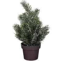Vianočný stromček zelený omrznutý výš. 24 x hl. 12 cm 1121020