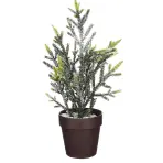 Vianočný stromček zelený omrznutý výš. 30 x hl. 15 cm 1121023