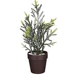 Vianočný stromček zelený omrznutý výš. 30 x hl. 15 cm 1121023