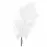 Biele pierko 6 ks 18x9 cm 1112647