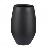 Váza Douro okrúhla čierna mat h 40 x d 26 cm 1094648