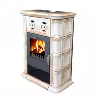 Krbové kachle Jena II Cremebrown 7 kW
