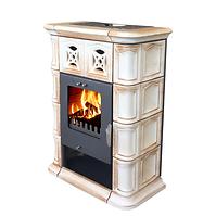 Krbové kachle Jena II Cremebrown 7 kW