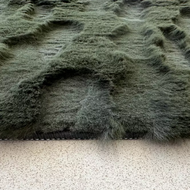 Koberec Lima Rabbit Fur 1,2/1,6 MRD-642 zelená N 1