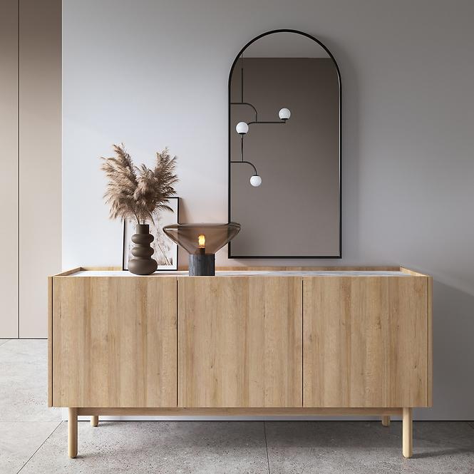 Komoda Boho K144/68 rivera/mramor bianco