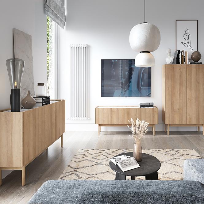 Komoda Boho K144/68 rivera/mramor bianco