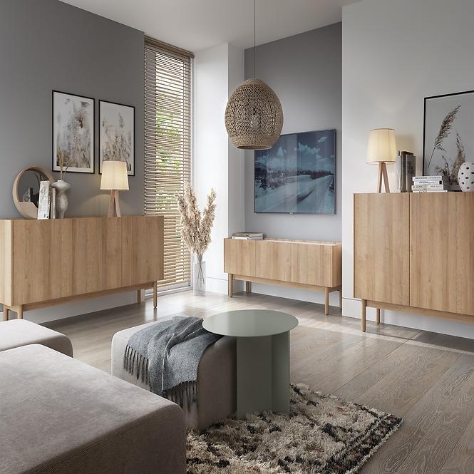 Komoda Boho K144/68 rivera/mramor bianco