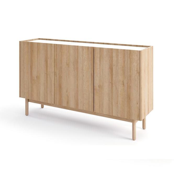 Komoda Boho K144/83 rivera/mramor bianco