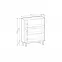 Komoda Boho KD97 rivera/mramor bianco,4