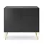 Komoda Harmony KSZ97 čierna grafit/mramor black,3