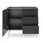 Komoda Harmony KSZ97 čierna grafit/mramor black,4