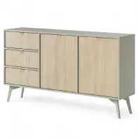Komoda Forest KSZ158 eukalyptus/jedľa scandi