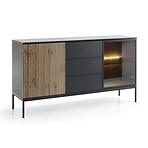 Komoda Sento KSZ154 čierna/dub wotan Komoda Sento KSZ154 čierna/dub wotan