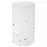 Svieca trblietky biela L12x7cm 129848bl
