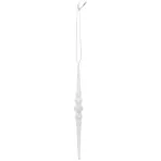 Ozdoba cencúle biele 2 ks 16 cm 192304