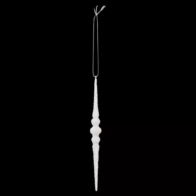 Ozdoba cencúle biele 2 ks 16 cm 192304