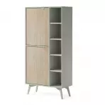 Regál Forest RG80 eukalyptus/jedľa scandi