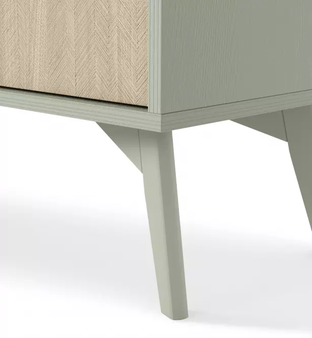 Regál Forest RG80 eukalyptus/jedľa scandi