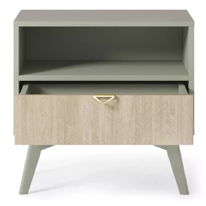 Nočný stolík Forest S54 eukalyptus/jedľa scandi,4